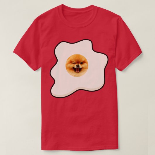 卵の犬308 Tシャツ (デザイン正面)