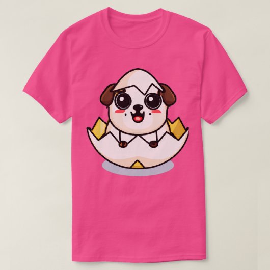 卵の犬315 Tシャツ (デザイン正面)