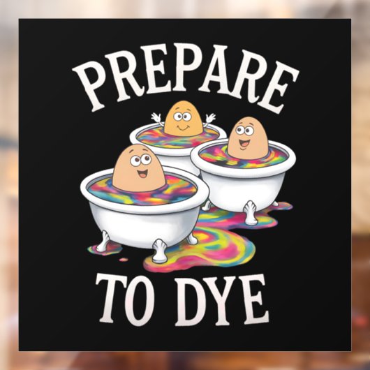 卵の狩りおもしろい復活祭の日曜日を染める ウィンドウサイン (シート2)