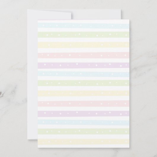 卵の狩りの招待状/イースターエッグの狩りの招待 招待状 (裏面)