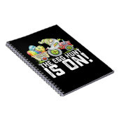 卵の狩りは格言おもしろい復活祭 ノートブック (右側)