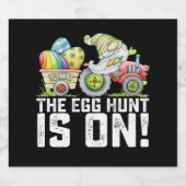 卵の狩りは格言おもしろい復活祭 ビールラベル (シングルラベル)