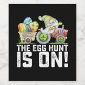 卵の狩りは格言おもしろい復活祭 ワインラベル (シングルラベル)