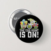 卵の狩りは格言おもしろい復活祭 缶バッジ (正面&裏面)