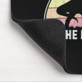 卵の狩りへ – Tレックスバニー恐竜イースター マウスパッド (コーナー)