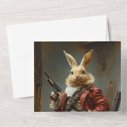 卵の狩り、イースターバニー狩り オールインワン招待状 (裏面)