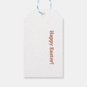 卵の狩り、イースターバニー狩り ギフトタグ (裏面)