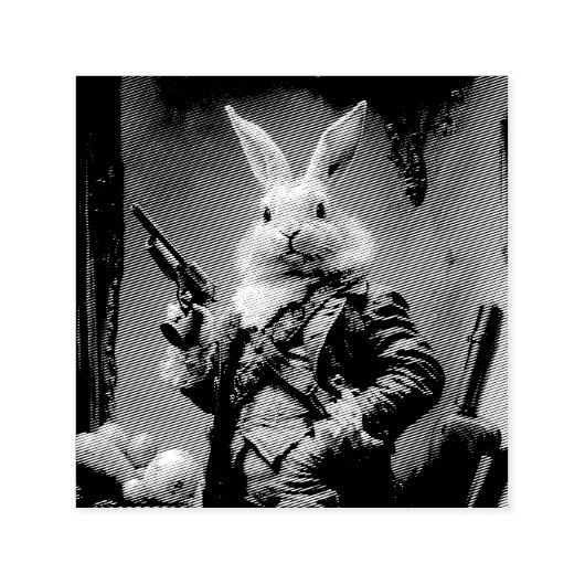 卵の狩り、イースターバニー狩り セルフインキングスタンプ (デザイン)