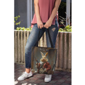 卵の狩り、イースターバニー狩り トートバッグ