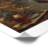 卵の狩り、イースターバニー狩り ポスター (角)