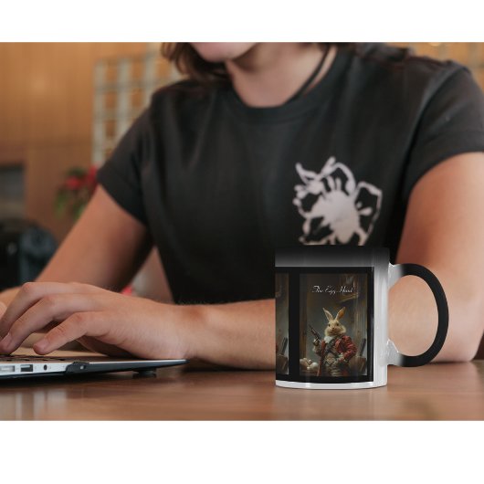 卵の狩り、イースターバニー狩り モーフィングマグカップ