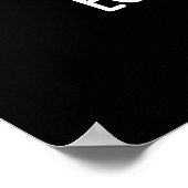 卵の発声点マークおもしろい卵プンダークBG ポスター (角)