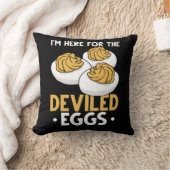 卵の食べ物好き卵おもしろいのユーモア クッション (ブランケット)