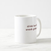 (卵の)木栓 コーヒーマグカップ (正面右)