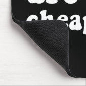 卵は安いけれどもアンチおもしろい切り株の皮肉である マウスパッド (コーナー)