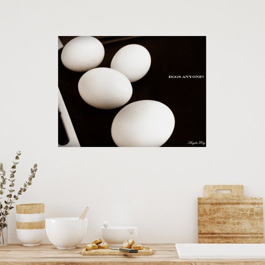 卵は誰か? ポスター (キッチン)