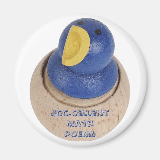 卵を使い分ける数学の詩集マグネット マグネット (正面)
