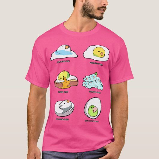 卵を使う Tシャツ (正面)