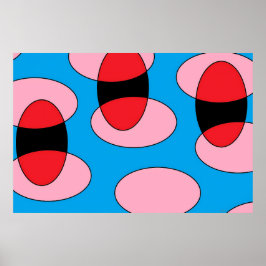 卵を使ったデイケンゲージアート ポスター