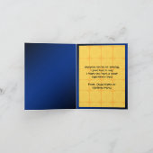 卵を入れるかわいいバレンタイン シーズンカード (内部)