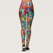 卵を全部同じバスケットに入れるな レギンス (裏面)