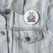 卵を再び安くイースターバニーの耳にする 缶バッジ (インサイチュ)