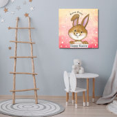 卵を引用した卵の狩りキッズピンク ポスター