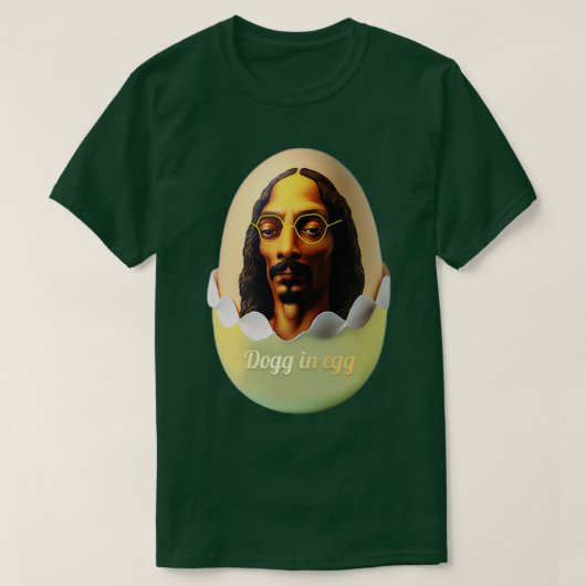 卵を投げる Tシャツ (デザイン正面)