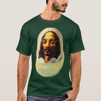卵を投げる Tシャツ