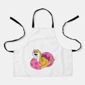 卵を持つヘビ エプロン (正面)