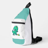 卵を持つ恐竜 スリングバッグ (右コーナー)