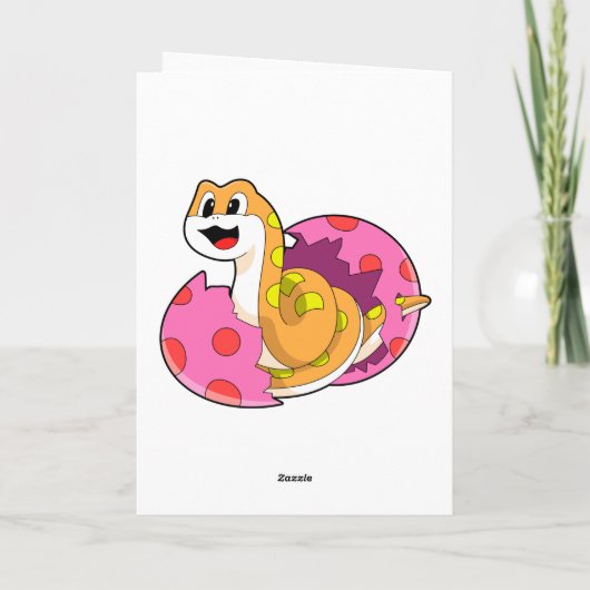 卵を持つ蛇 カード (裏面)