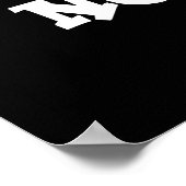 卵を焼き付けるMe No卵黄おもしろい卵ぷん ポスター (角)