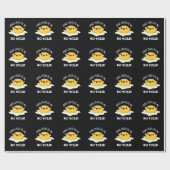 卵を焼き付けるMe No卵黄おもしろい卵ぷん ラッピングペーパー (フラット)