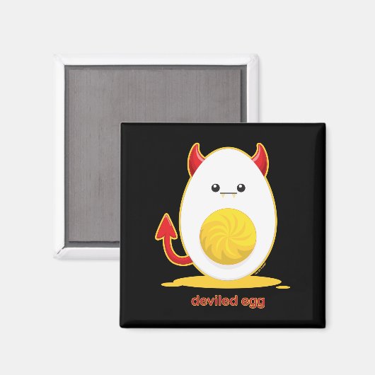 卵を焼く マグネット (正面/裏面)