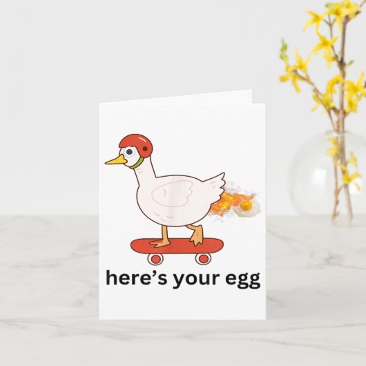 卵を癒す_1 カード (黄色い花)