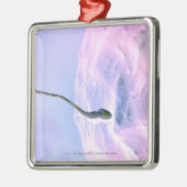 卵を肥やしている精液の拡大された一見 メタルオーナメント (左)