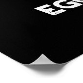 卵を育ておもしろいた教育の高い卵プンダークBG ポスター (角)