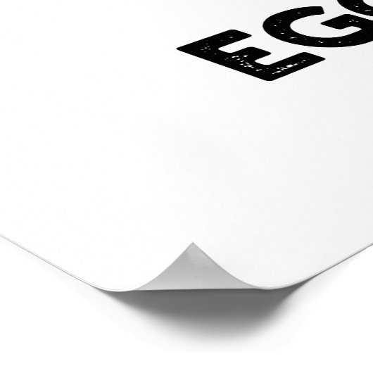 卵を育ておもしろいた教育の高い卵 ポスター (角)