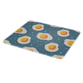 卵を青で揚げる カッティングボード (角)