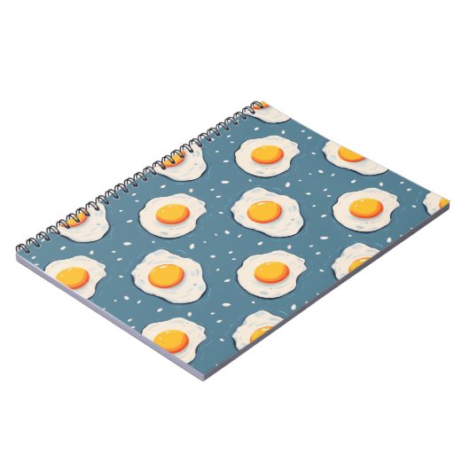 卵を青で揚げる ノートブック (左側)