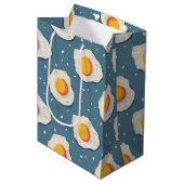 卵を青で揚げる ミディアムペーパーバッグ (正面アングル)