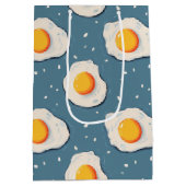 卵を青で揚げる ミディアムペーパーバッグ (裏面)