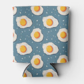 卵を青で揚げる 缶クーラー (正面)