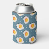 卵を青で揚げる 缶クーラー (缶裏面)