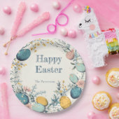 卵エレガントフローライースター ペーパープレート (パーティー)