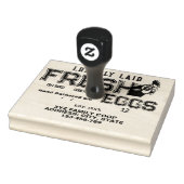 卵カスタムカートン切手 ラバースタンプ (スタンプ)