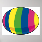 卵カラフル ポスター (正面)