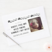 卵カートンのシール 長方形シール (封筒)