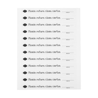 卵カートンシール日付卵は包装された不正開封防止 ラップアラウンドラベル